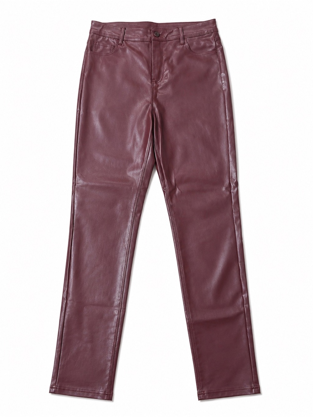 Shinestar Faux Leather Pants